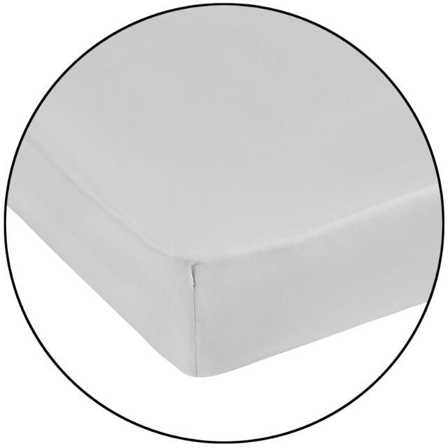 Jersey Spannbettlaken 90 x 200 cm für Matratzen bis ca. 25 cm Höhe