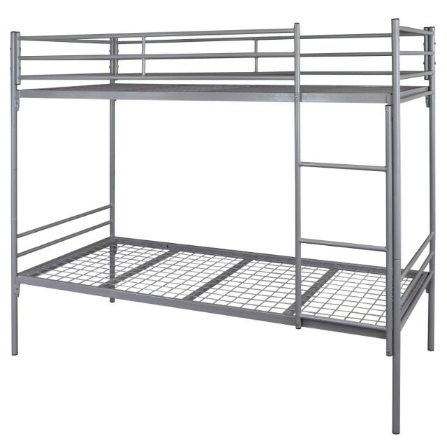 Metall Etagenbett Stockbett Liegefläche jeweils 90 x 200 cm - teilbar in zwei Einzelbetten