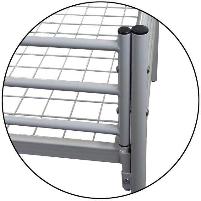 Metall Etagenbett Stockbett Liegefläche jeweils 90 x 200 cm - teilbar in zwei Einzelbetten