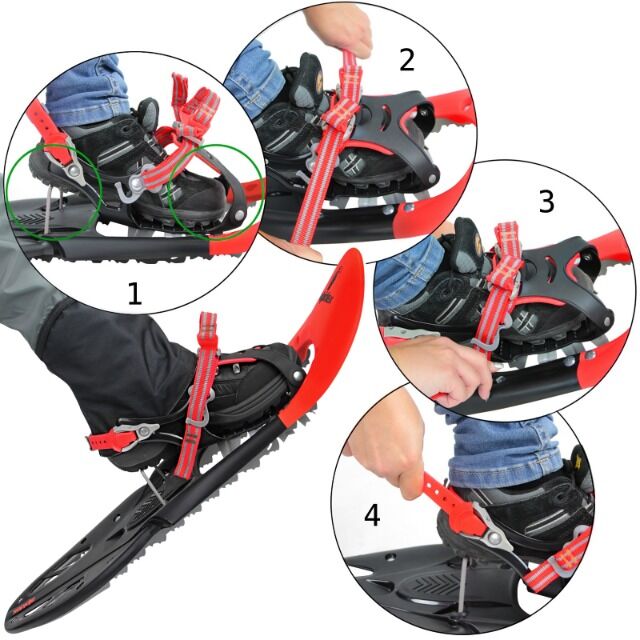 Schneeschuhe 29 inch * mit/ohne Stöcke * bis 130 kg * große Mengen * sofort lieferbar