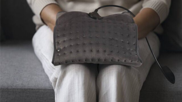 MAXXMEE Heizdecke Hand & Fußwärmer 2in1 100W grau