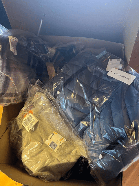 20 Teile MAXI Mystery Box für HerrenCalvin Klein, Esprit, LTB, Mavi, Lee, Tamaris, Street One, Cecil, s.Oliver, Levi's, Tommy Hilfiger