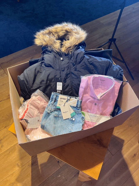 20 Teile MAXI Mystery Box für HerrenCalvin Klein, Esprit, LTB, Mavi, Lee, Tamaris, Street One, Cecil, s.Oliver, Levi's, Tommy Hilfiger