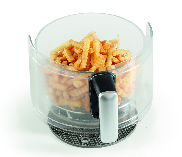 Cuisine Edition Heißluft-Fritteuse mit Glas-Garkorb