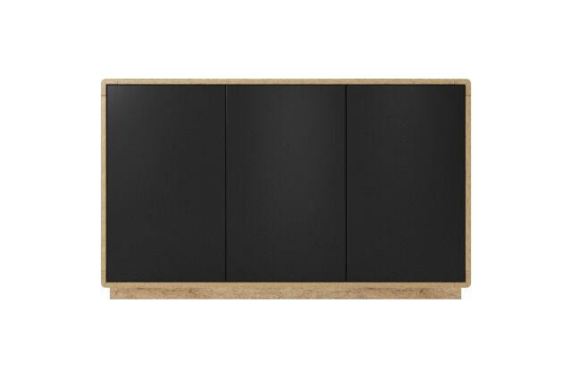 Kommode Kommode +Soft-Close +Grifflos +Schwarze Front 