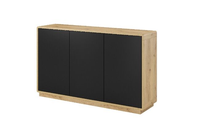 Kommode Kommode +Soft-Close +Grifflos +Schwarze Front 