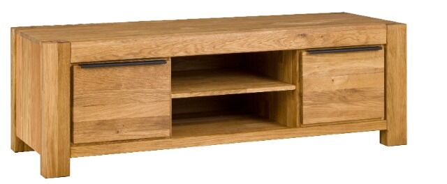 Tv Kommode Kommode +Soft-Close +Front Massiv Holz Eiche 