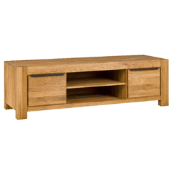 Tv Kommode Kommode +Soft-Close +Front Massiv Holz Eiche 