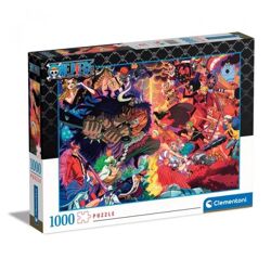 Clementoni 39751 - 1000 Teile Puzzle Impossible Animé Collection - One Piece