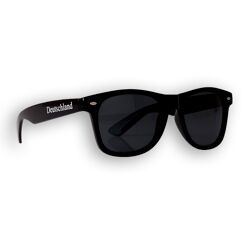 Länderbrille - WM Fanbrille - Deutschland schwarz ohne Logo - Sonnenbrille - Fan Artikel