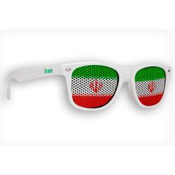 Länderbrille - WM Fanbrille - Iran - Sonnenbrille - Fan Artikel