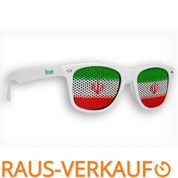 Länderbrille - WM Fanbrille - Iran - Sonnenbrille - Fan Artikel