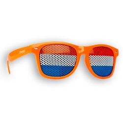 Länderbrille - WM Fanbrille - Sonnenbrille - Fan Artikel Niederlande - Oranje