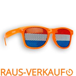 Länderbrille - WM Fanbrille - Sonnenbrille - Fan Artikel Niederlande - Oranje