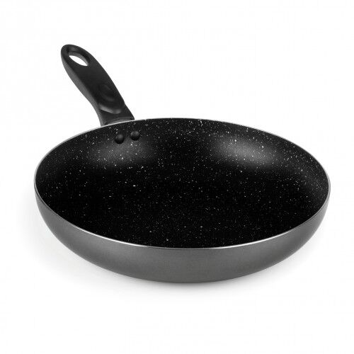 Mama Rossi Aluminium-Pfanne mit Cool-Touch-Griff – 28cm – anthrazit