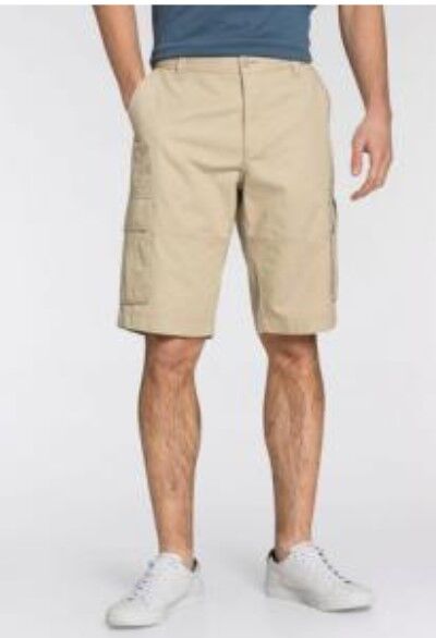 Tom Tailor Cargo Shorts Herren kurze Hose beige