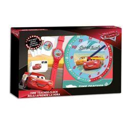Disney Cars  - Uhren - Set zum Erlernen der Uhrzeiten