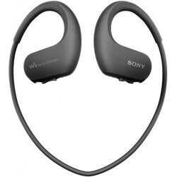 Sony Sport-Walkman 4GB (kabellos, Wasserdicht, Staubdicht) schwarz- NWWS413B.CEW