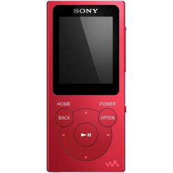 Sony Walkman 8GB (Speicherung von Fotos, UKW-Radio-Funktion) rot - NWE394R.CEW
