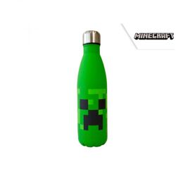 Minecraft - Trinkflasche Creeper Face 500 ml / Bottle Soft Touch