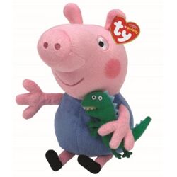 Ty 46130 - Plüschfigur Peppa Pig George - 20 cm
