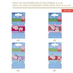 Peppa Pig - Haargummi Sortiment (24 Stück)