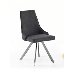 Stuhl Esszzimmerstuhl +Edelstahlgestell+180°drehbar belastbar bis 120kg