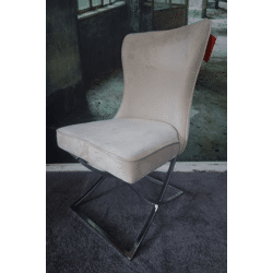 Stuhl Esszimmerstuhl +Samtstoff +mehrere Farben wählbar +Metallgestell 