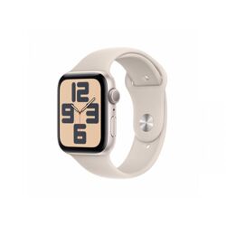 Apple Watch SE Aluminium 44mm GPS Starlight Sport Band M/L MRE53QF/A