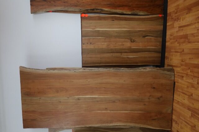 Table top oak or acacia 160cm-260cm 