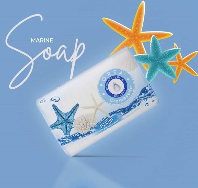  Cream soap Savon crème FOREA Cremeseife Sea Breeze, 150g - Seife