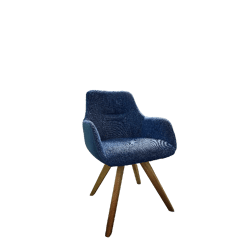 Stuhl Esszimmerstuhl +180°drehbar+Rückdrehfrunktion+Holzgestell auch Schwarz wählbar