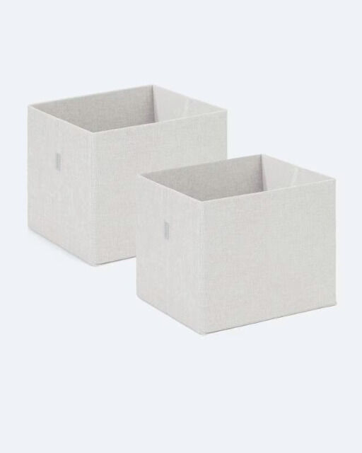 Aufbewahrungsbox Cube Gr. M, 2tlg.