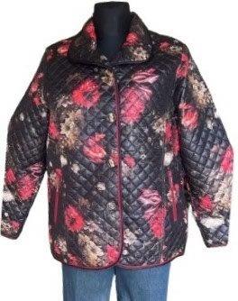 Damen Steppjacke Frühjahr Herbst Übergangsjacke #KF6-5189