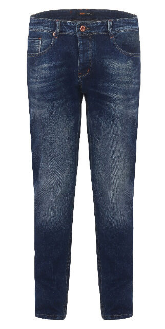 Herren Jeanshose Denim Blue 5 Pocket Label Y.TWO #H1056