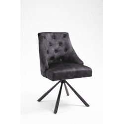 Stuhl Esszimmerstuhl +180°drehbar+Rückdrehfrunktion+Samtstoff 3 Farben wählbar