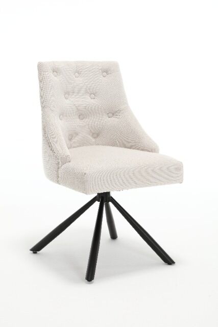 Stuhl Esszimmerstuhl +180°drehbar+Rückdrehfrunktion+Samtstoff 3 Farben wählbar