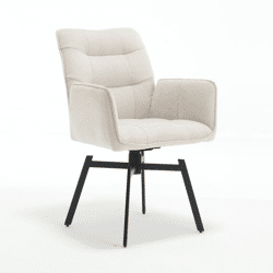 Stuhl Esszimmertuhl Armlehnenstuhl + 180° drehbar + Rückdrehfunktion 