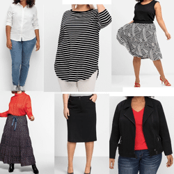 5,50€ pro Stück, L, XL, XXL, XXXL, Sheego Damenbekleidung große Größen