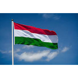 Ungarn flagge 90 cm x 150 cm mit Öse aus Polyester