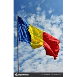 Rumänien flagge 90 cm x 150 cm mit Öse aus Polyester