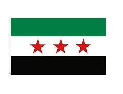 Syrien flagge 90 cm x 150 cm mit Öse aus Polyester