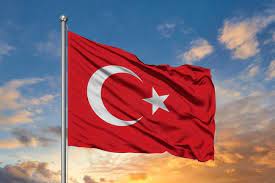 Türkei flagge 90 cm x 150 cm mit Öse aus Polyester