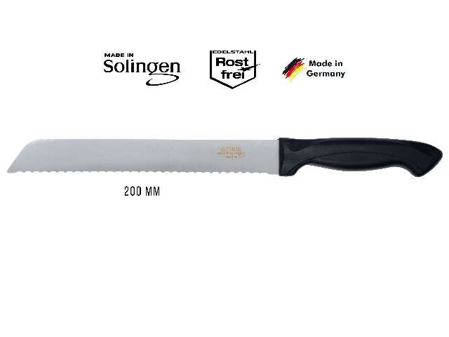 Amefa Solingen Brotmesser, Brötchenmesser, Solingen Messer, Rostfrei