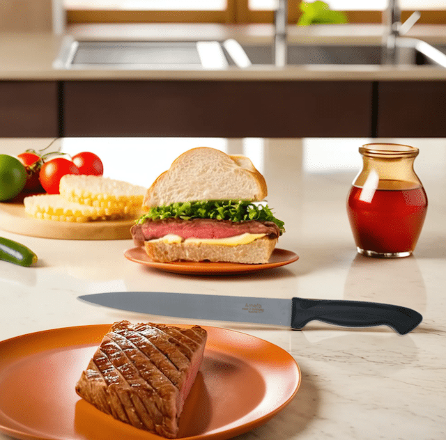 Amefa Solingen Fleischmesser 20cm, Rostfrei