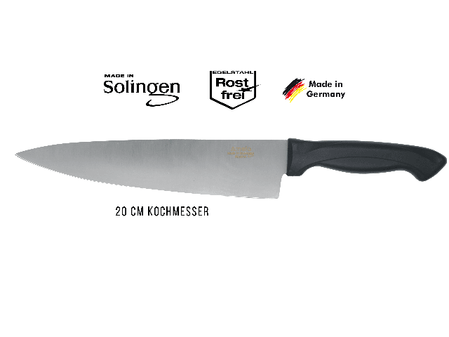 Amefa Solingen Kochmesser 20cm, Allzweckmesser, Universalmesser - Rostfrei