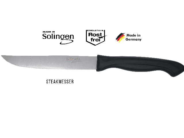 Amefa Solingen Steakmesser DIANA, Pizzamesser, 6 Stück, Allzweckmesser, 6er Set