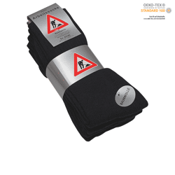 Herren Arbeitssocken robust und strapazierfähig in schwarz - 5er Pack