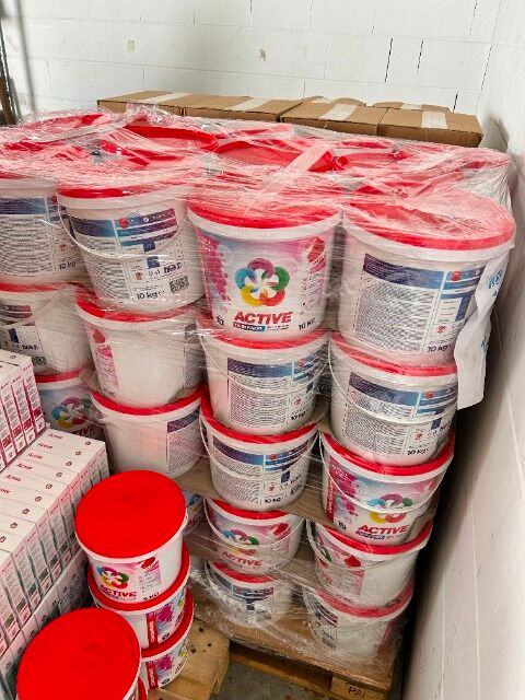 Active Color washing powder 10Kg bucket