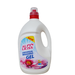 Alpinweiss Universelle Flüssigwaschmittel 3l, Universal liquid detergent, Waschmittel, Vollwaschmittel 